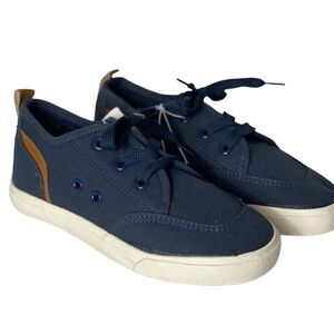 LEGENDARY LACES BOYS SIZE 2M NAVY SHOES